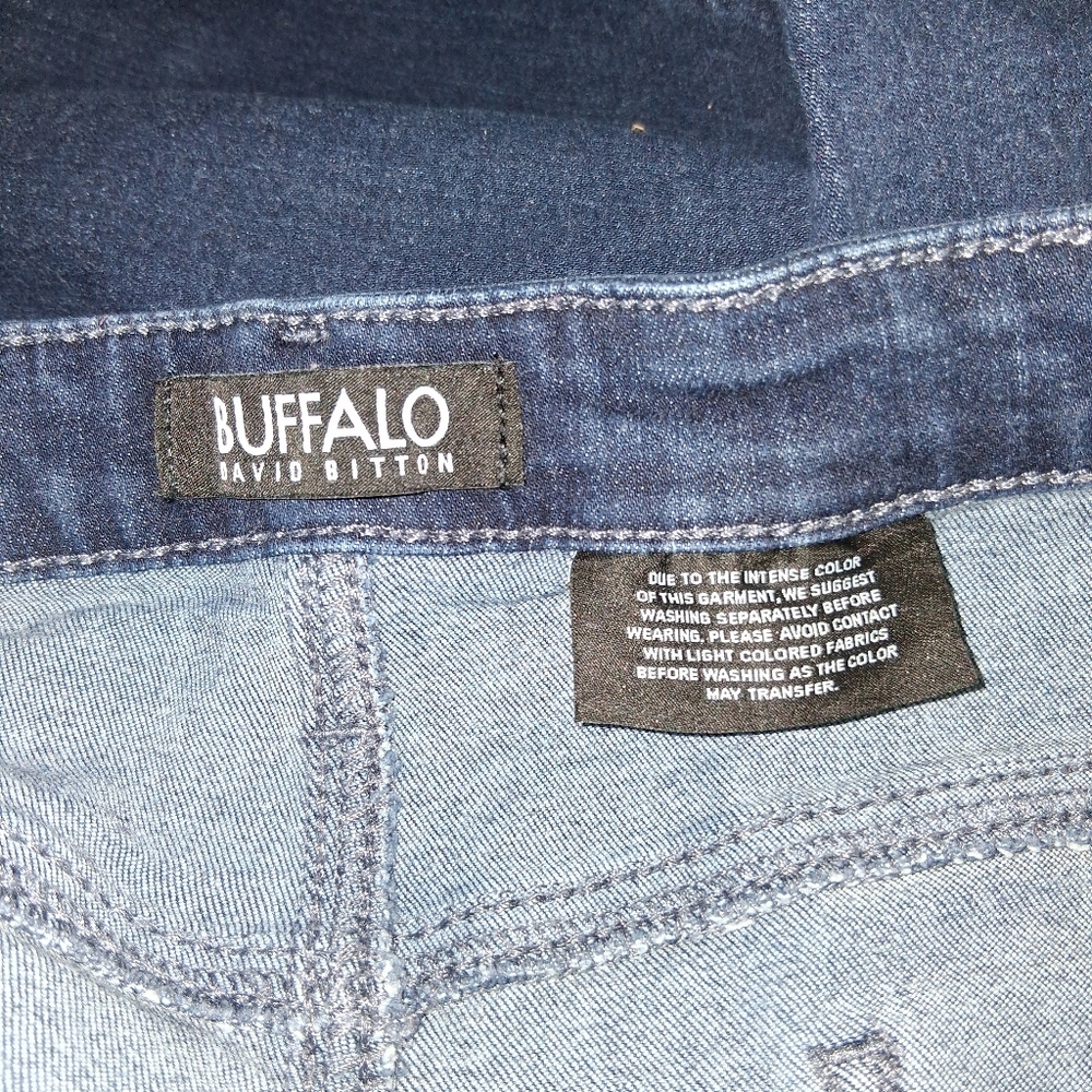 Buffalo David Bitton  Women Size 18/38 Dark Blue Flare Jeans - Picture 5 of 16